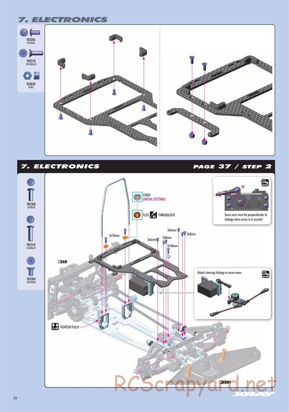 Xray - RX8E.3 2021 (RX8E'21) - Manual - Page 56