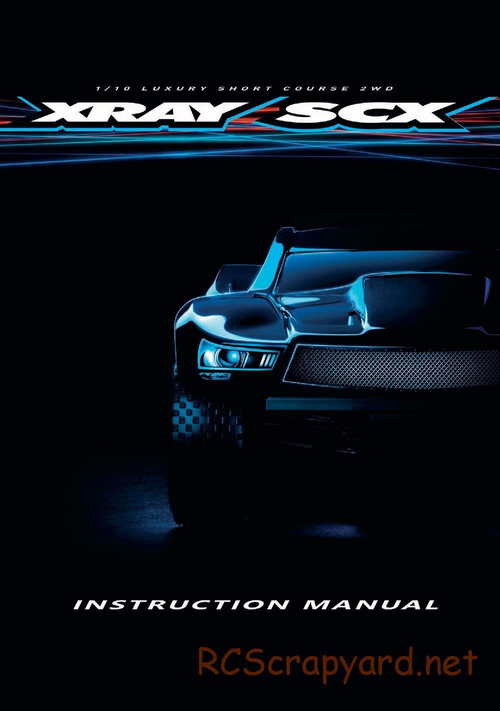 Xray - SCX 2021 (SCX'21) - Manual - Page 1