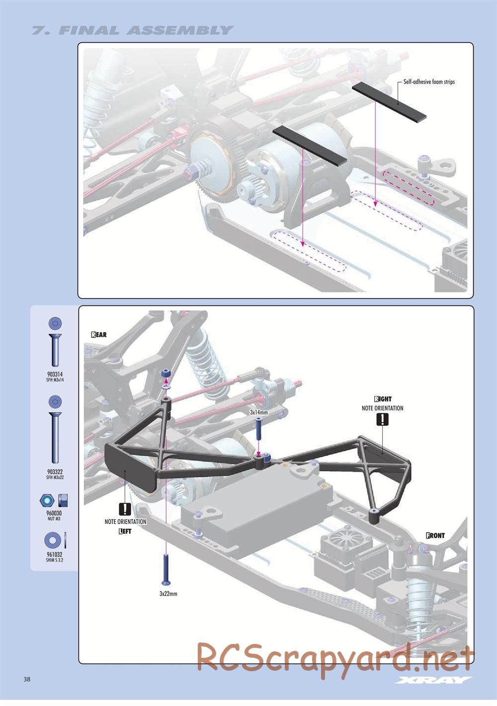 Xray - SCX 2021 (SCX'21) - Manual - Page 38