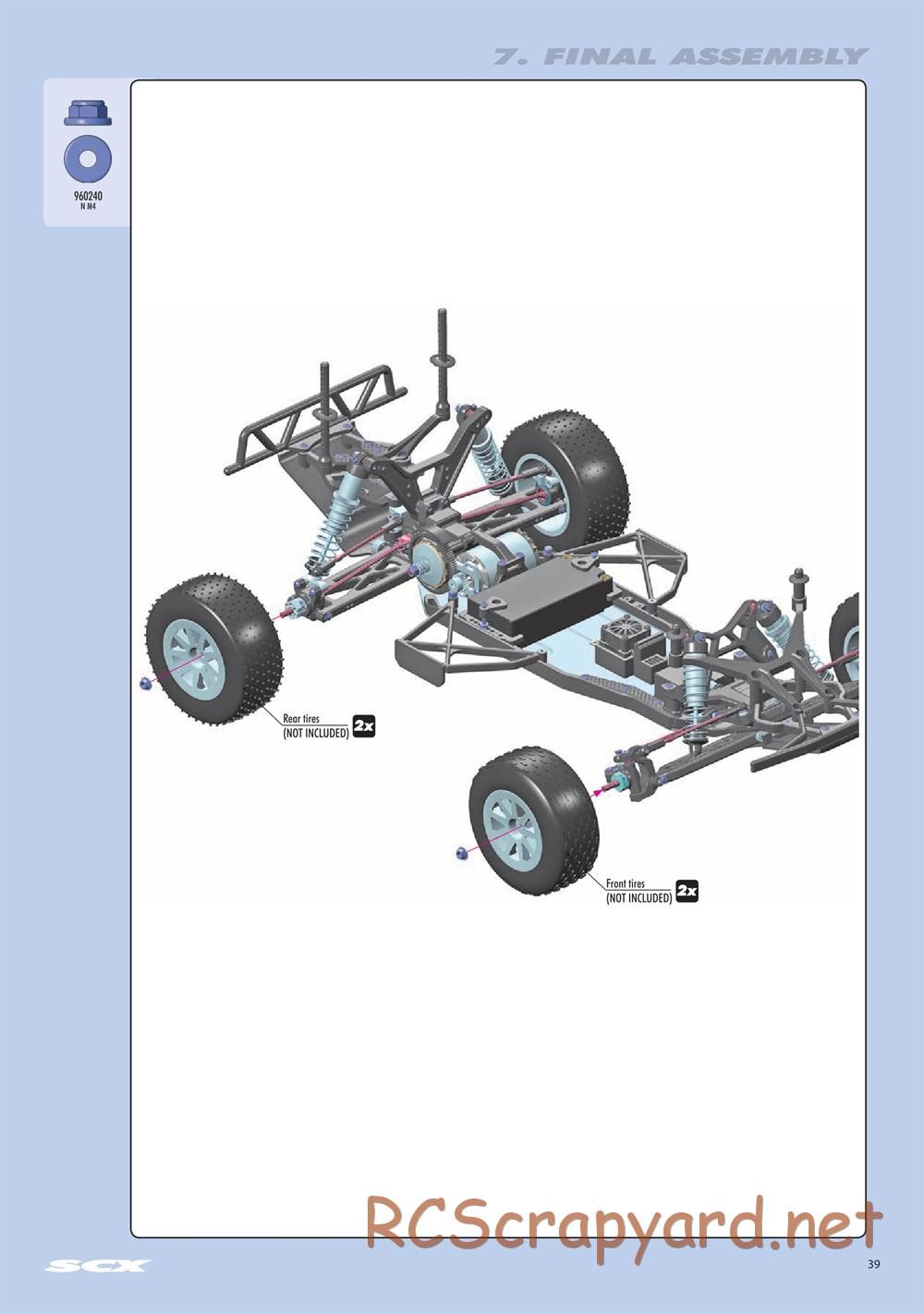 Xray - SCX 2021 (SCX'21) - Manual - Page 39