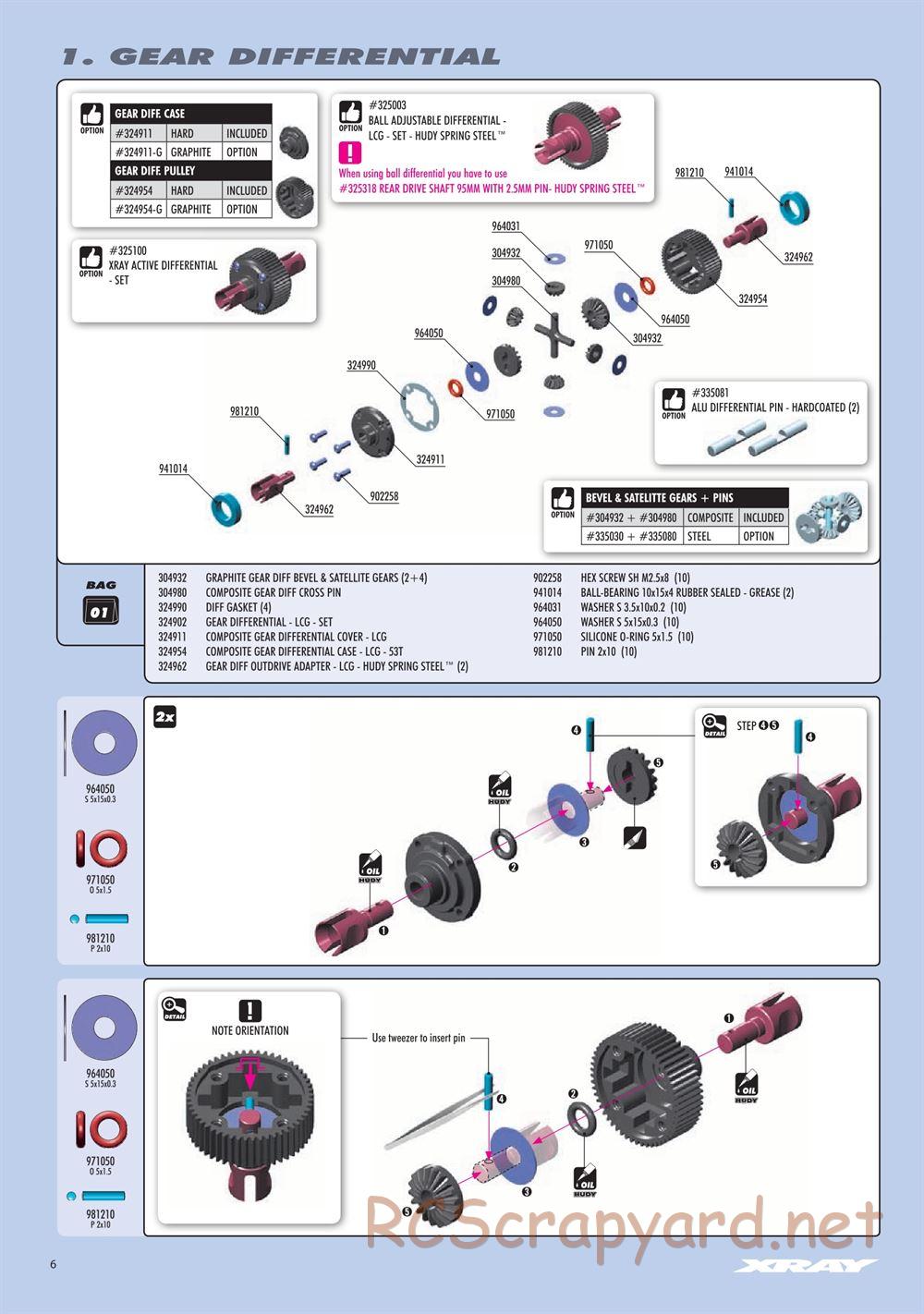 Xray - SCX 2023 (SCX'23) - Manual - Page 6