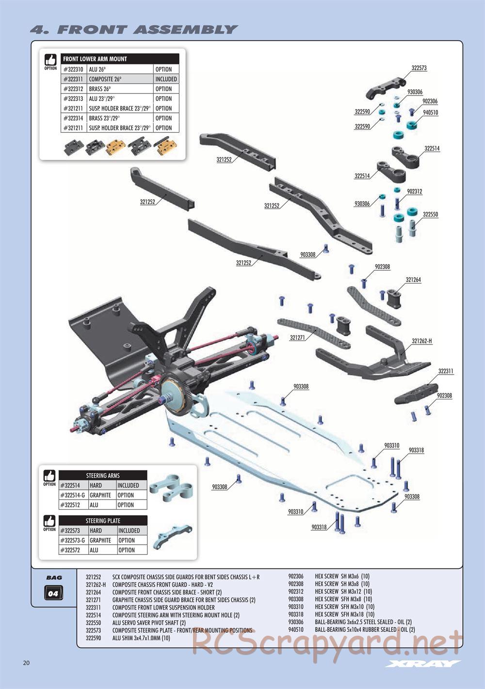 Xray - SCX 2023 (SCX'23) - Manual - Page 20