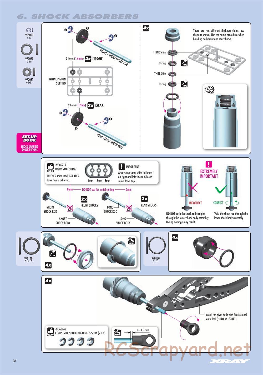 Xray - SCX 2023 (SCX'23) - Manual - Page 28