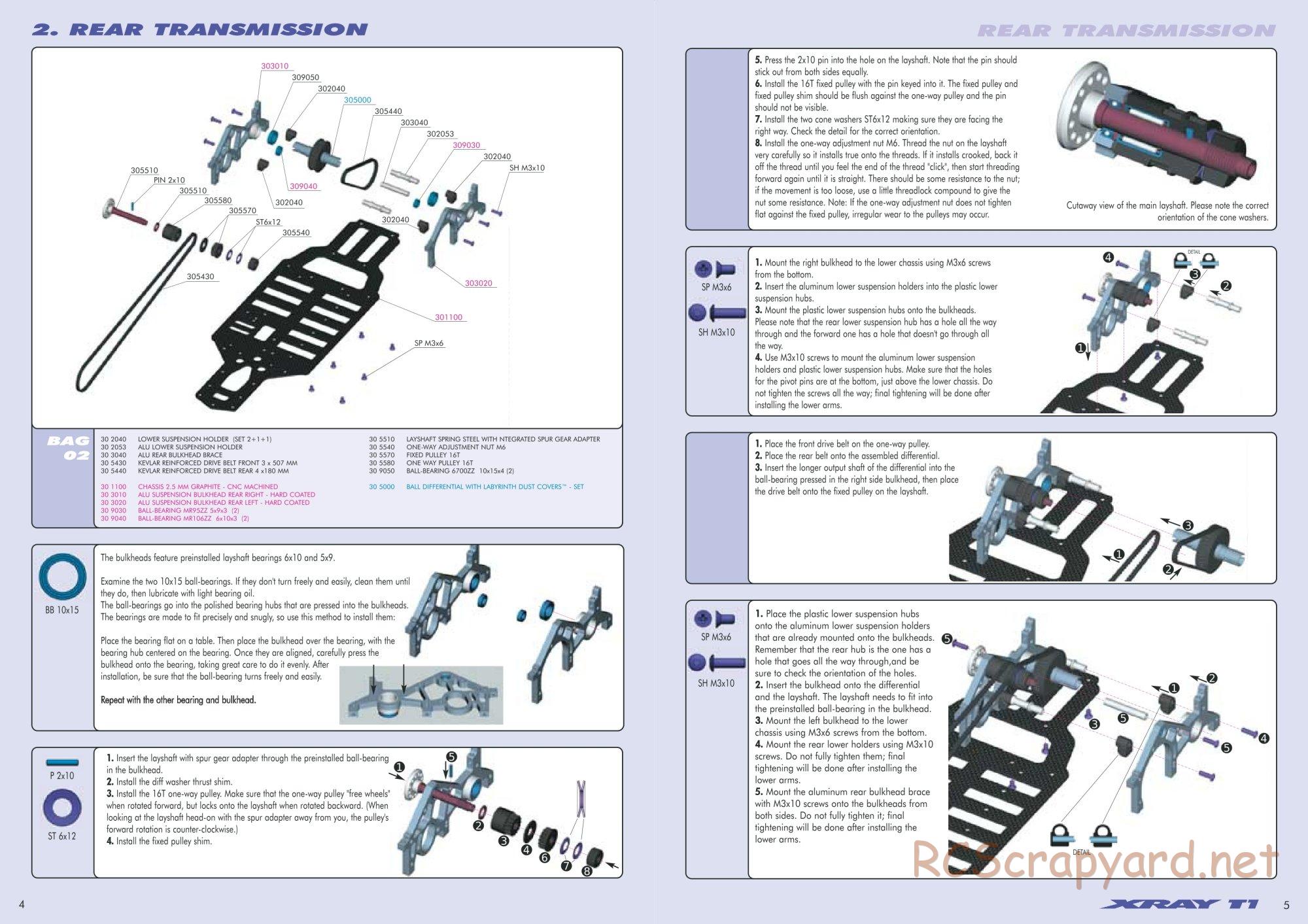 Xray - T1 - Manual - Page 4