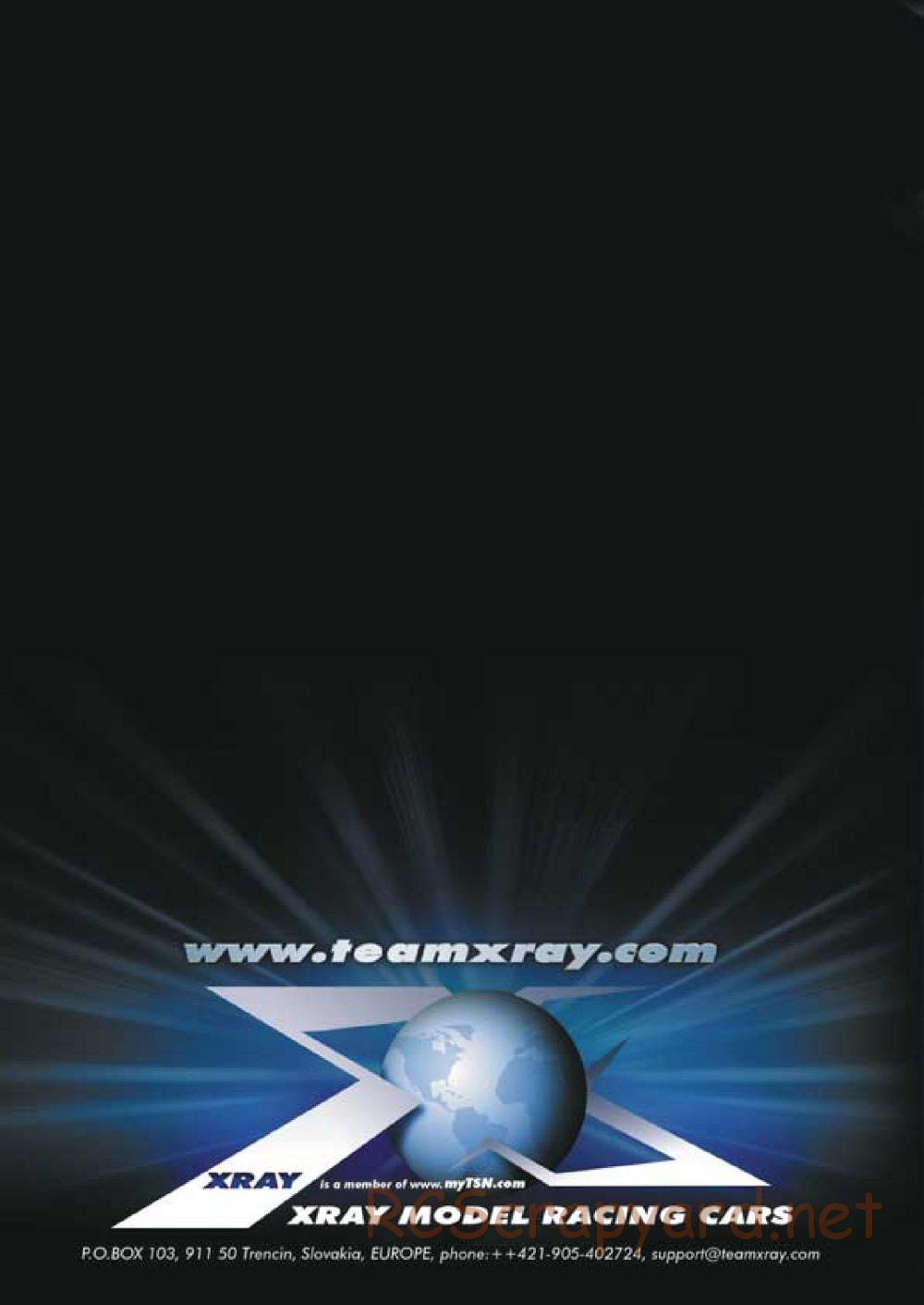 Xray - T1 - Manual - Page 13