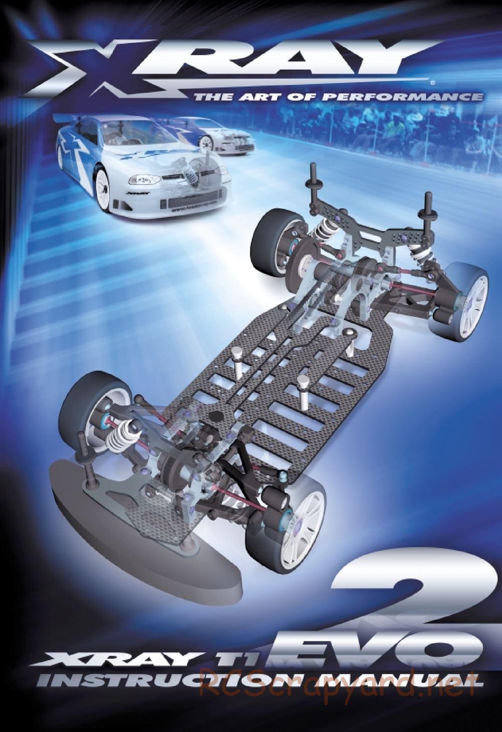 Xray - T1 Evo2 - Manual - Page 1