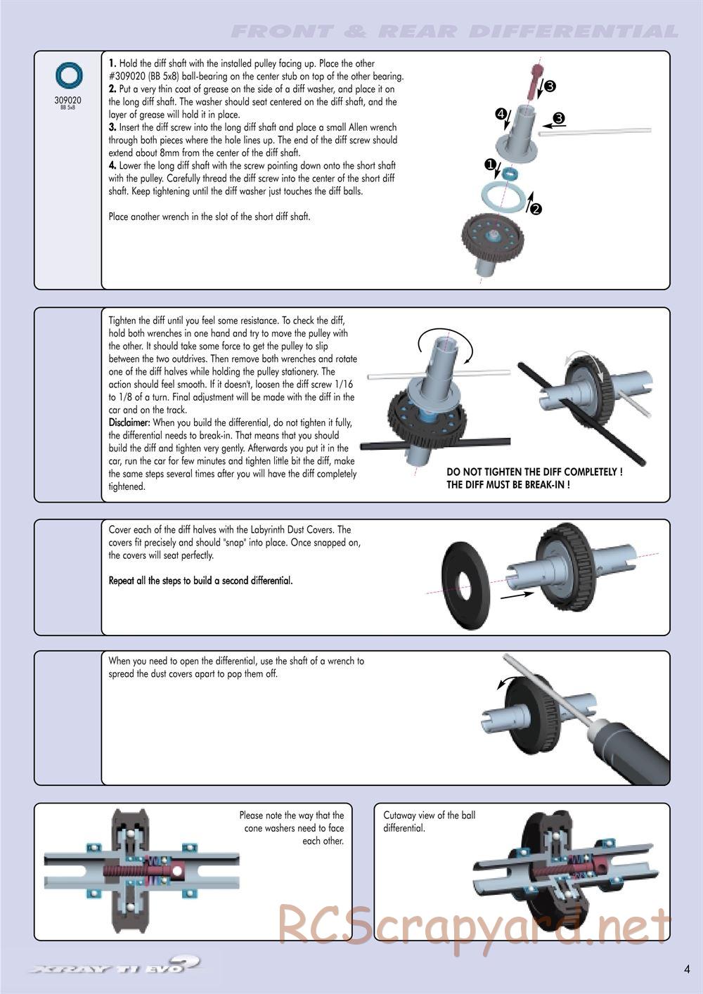 Xray - T1 Evo2 - Manual - Page 5