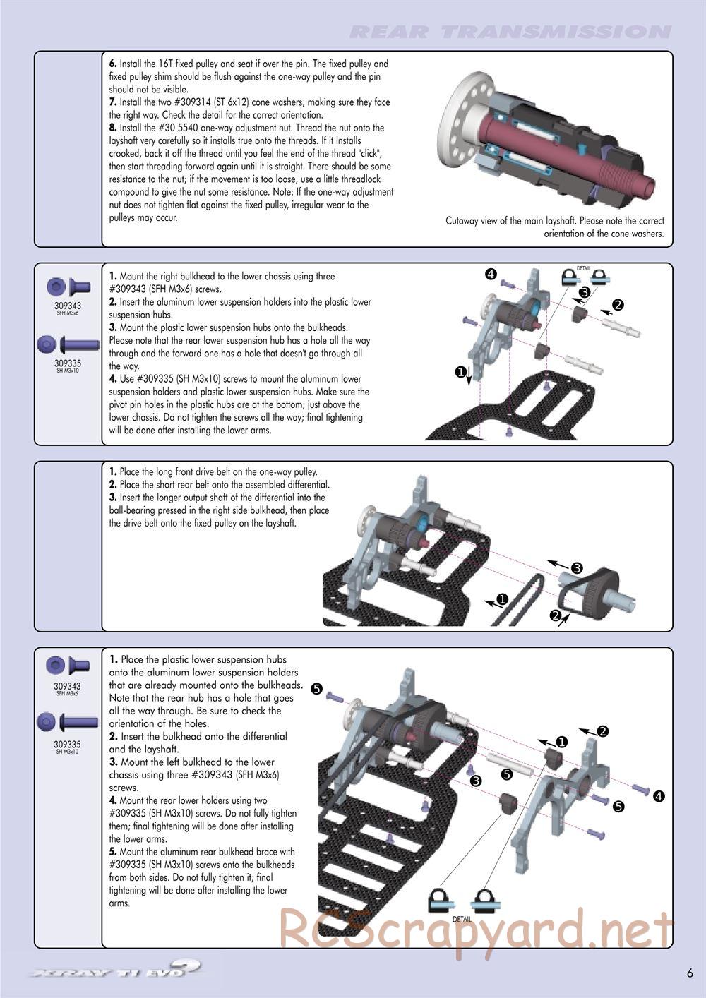Xray - T1 Evo2 - Manual - Page 7