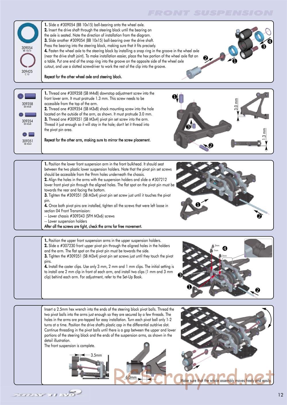 Xray - T1 Evo2 - Manual - Page 13