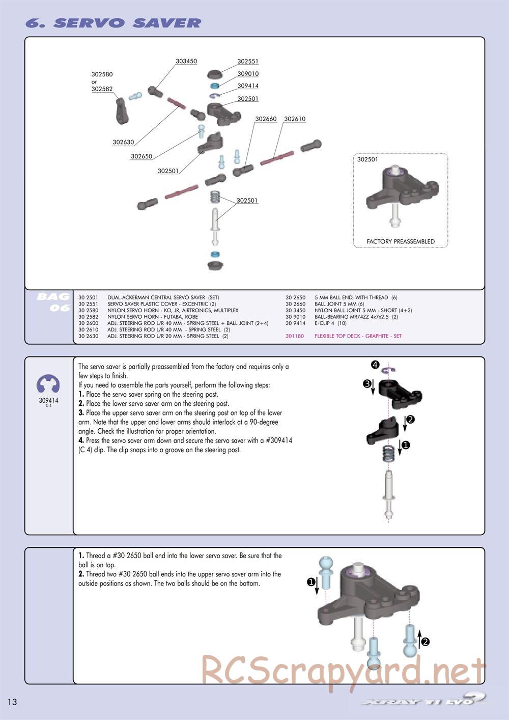 Xray - T1 Evo2 - Manual - Page 14