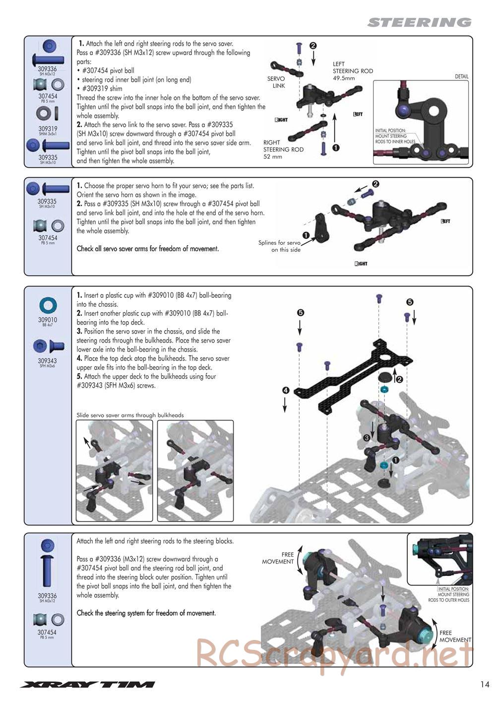 Xray - T1M Mini - Manual - Page 15