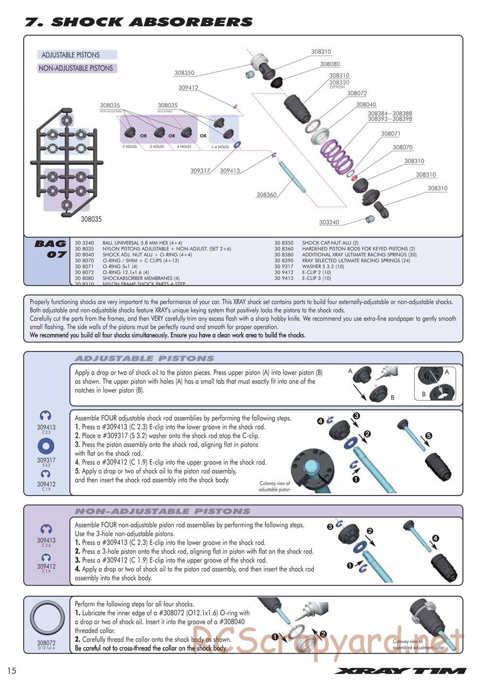 Xray - T1M Mini - Manual - Page 16