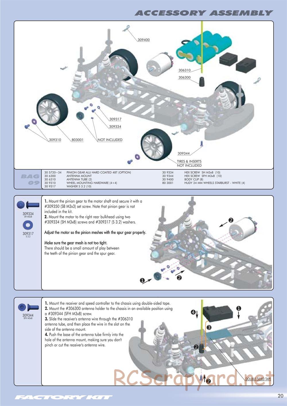 Xray - T1 Factory Kit 2004 / T1FK'04 - Manual - Page 21