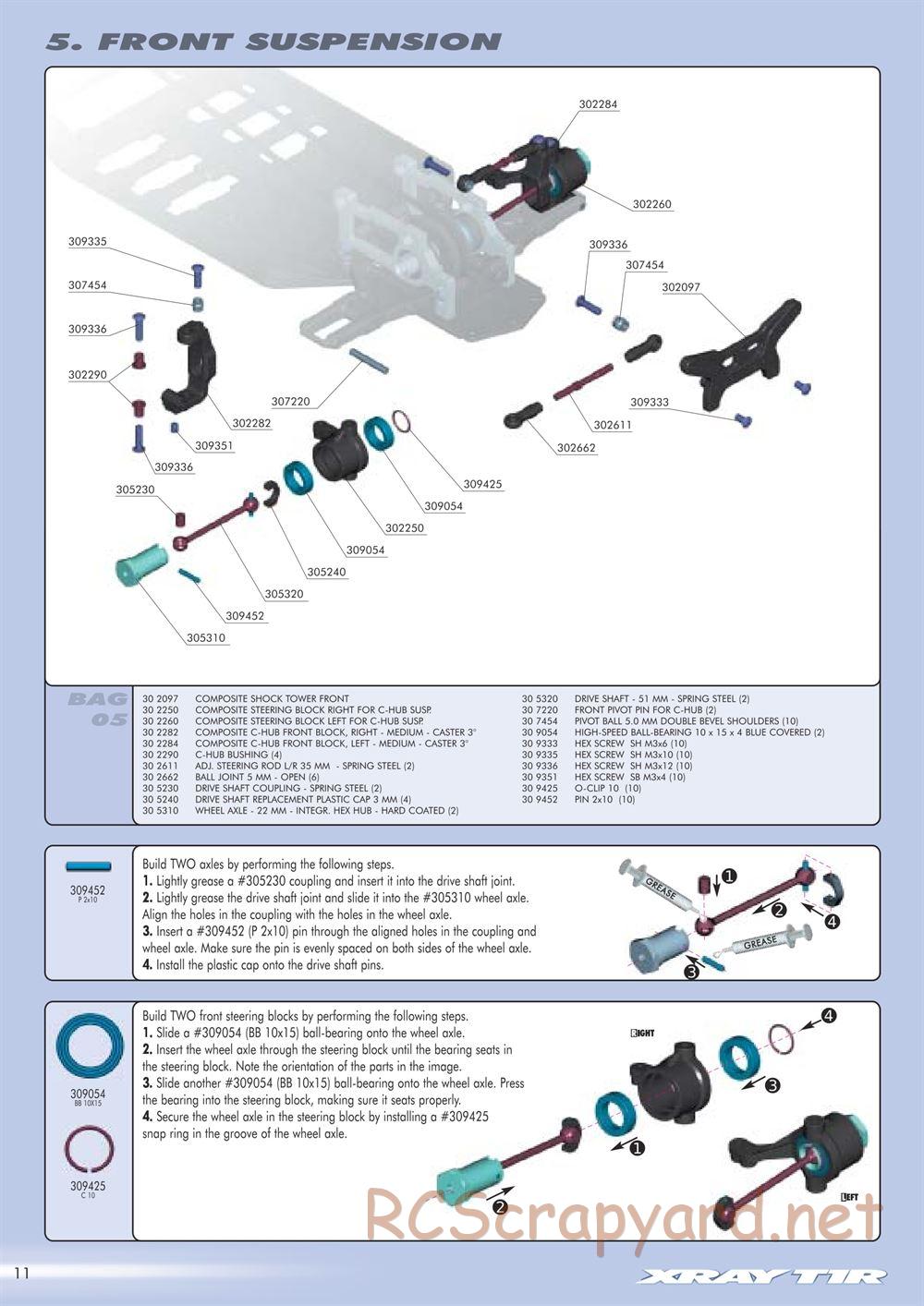 Xray - T1R Rayser - Manual - Page 12