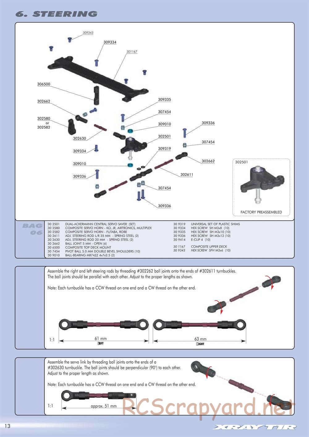 Xray - T1R Rayser - Manual - Page 14