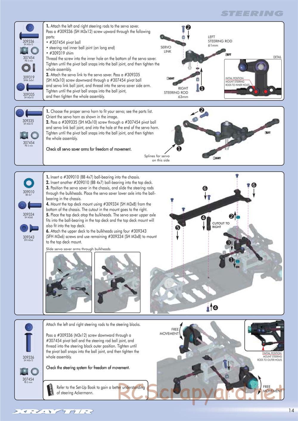 Xray - T1R Rayser - Manual - Page 15