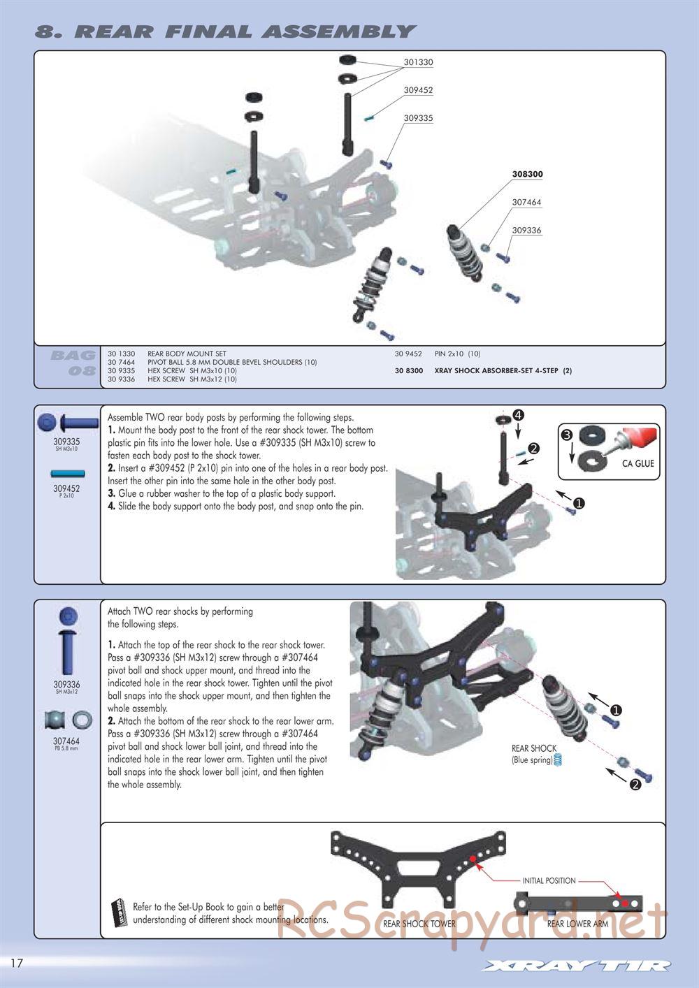 Xray - T1R Rayser - Manual - Page 18