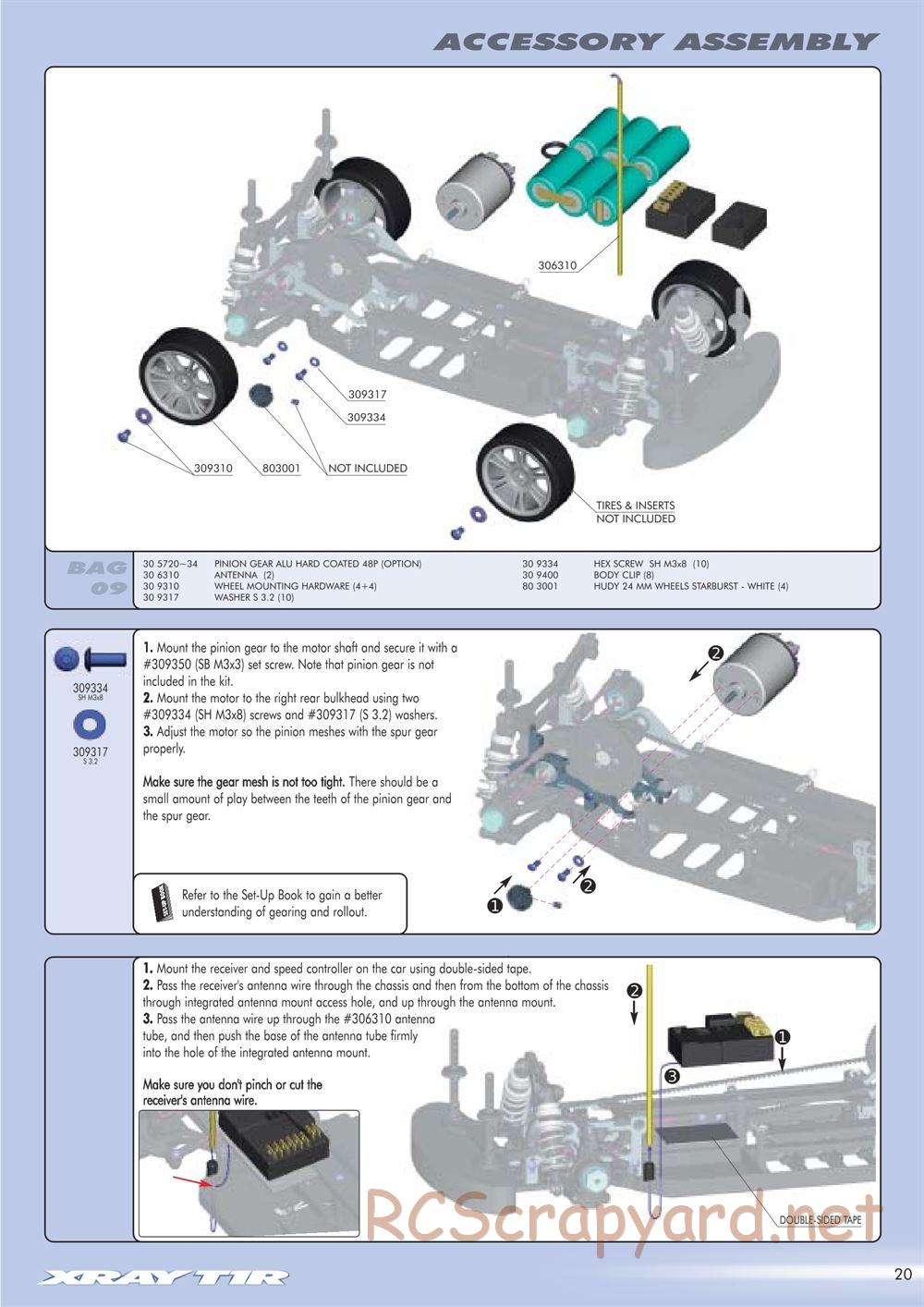 Xray - T1R Rayser - Manual - Page 21