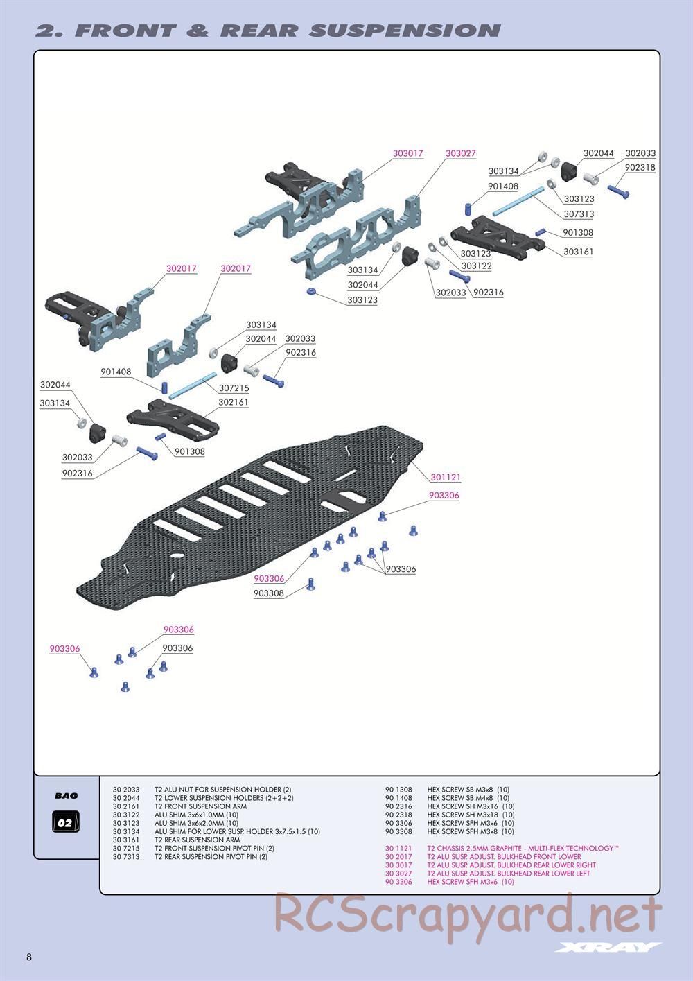 Xray - T2 - Manual - Page 8
