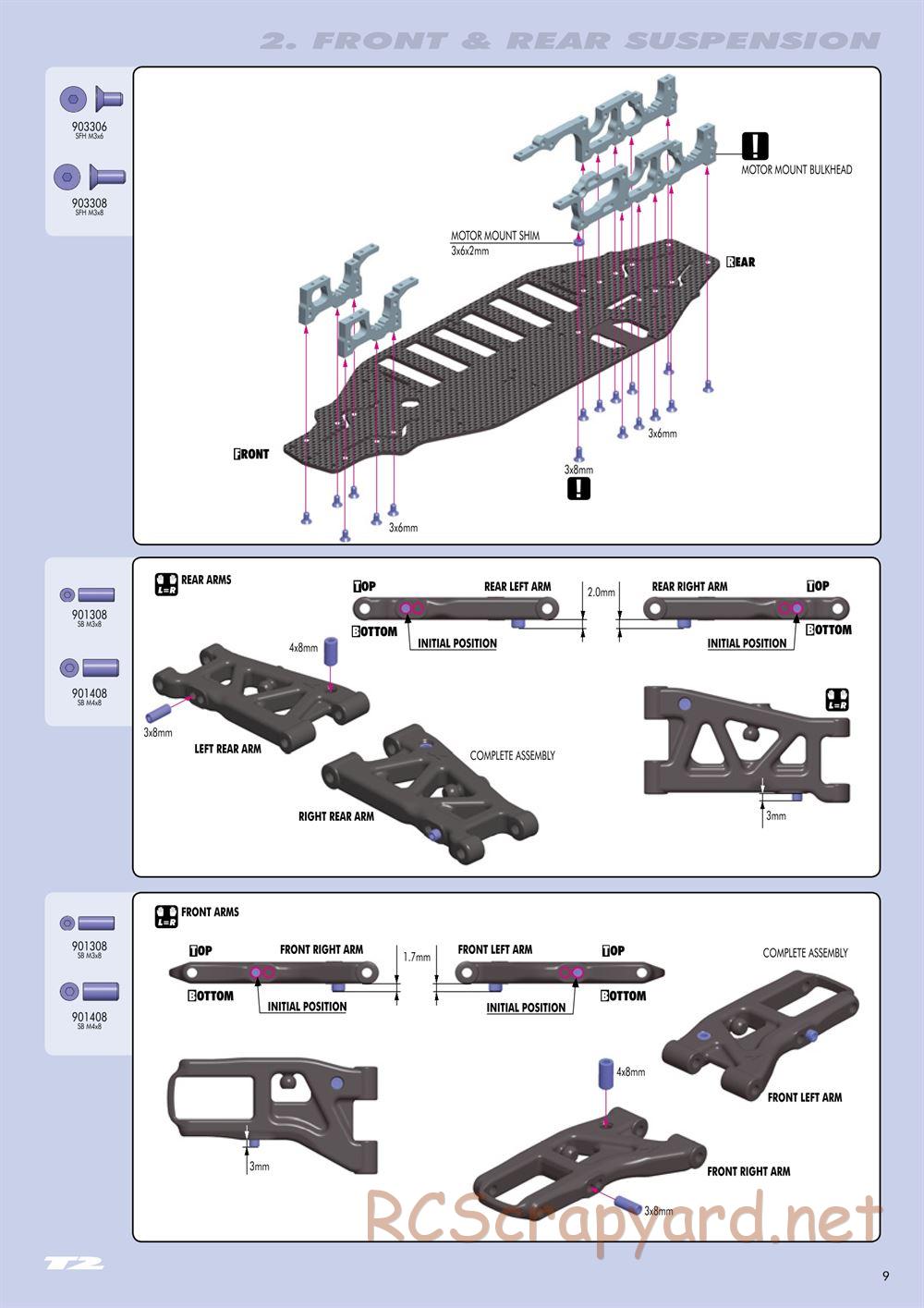 Xray - T2 - Manual - Page 9