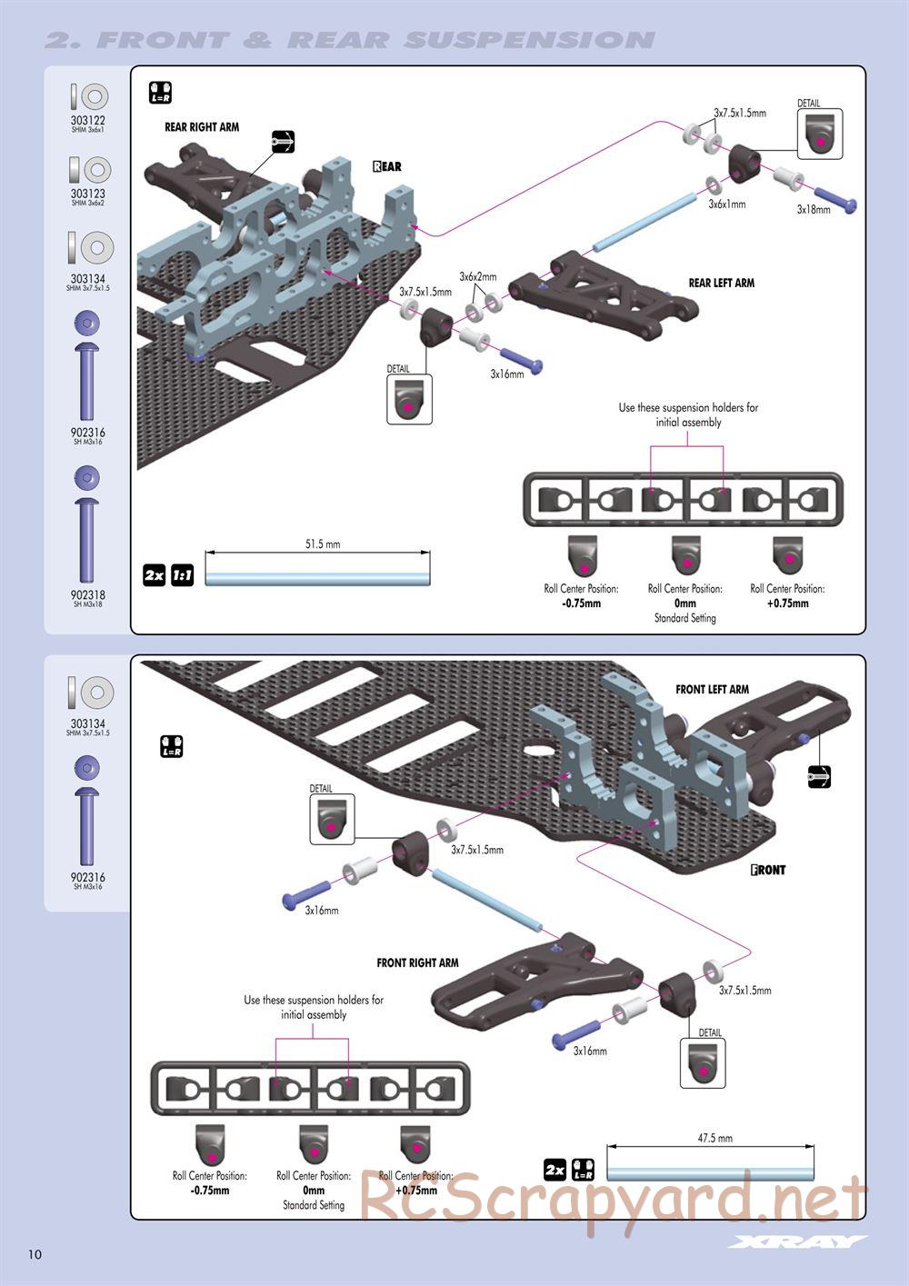 Xray - T2 - Manual - Page 10