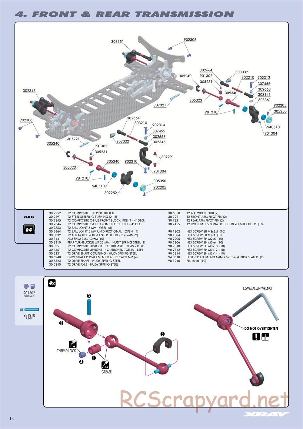 Xray - T2 - Manual - Page 14