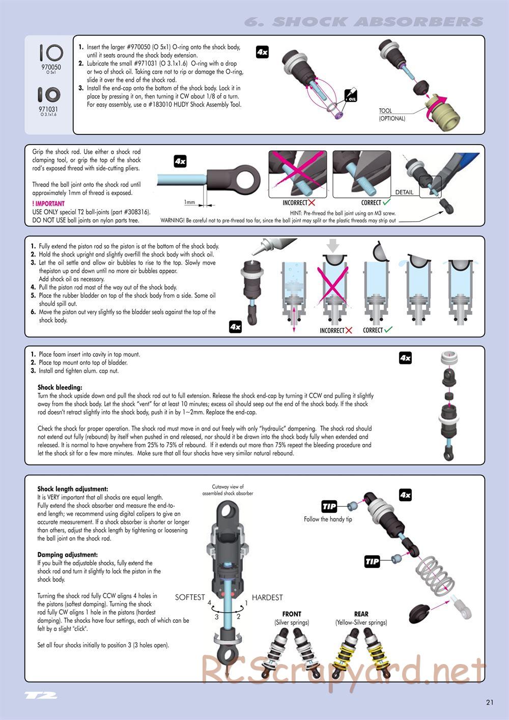 Xray - T2 - Manual - Page 21