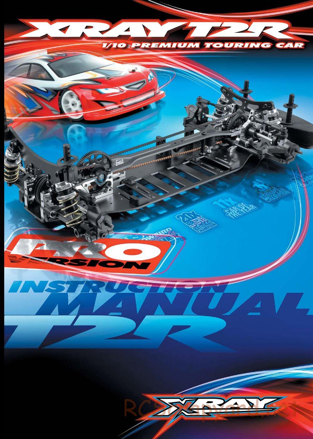 Xray - T2R Pro - Manual - Page 1