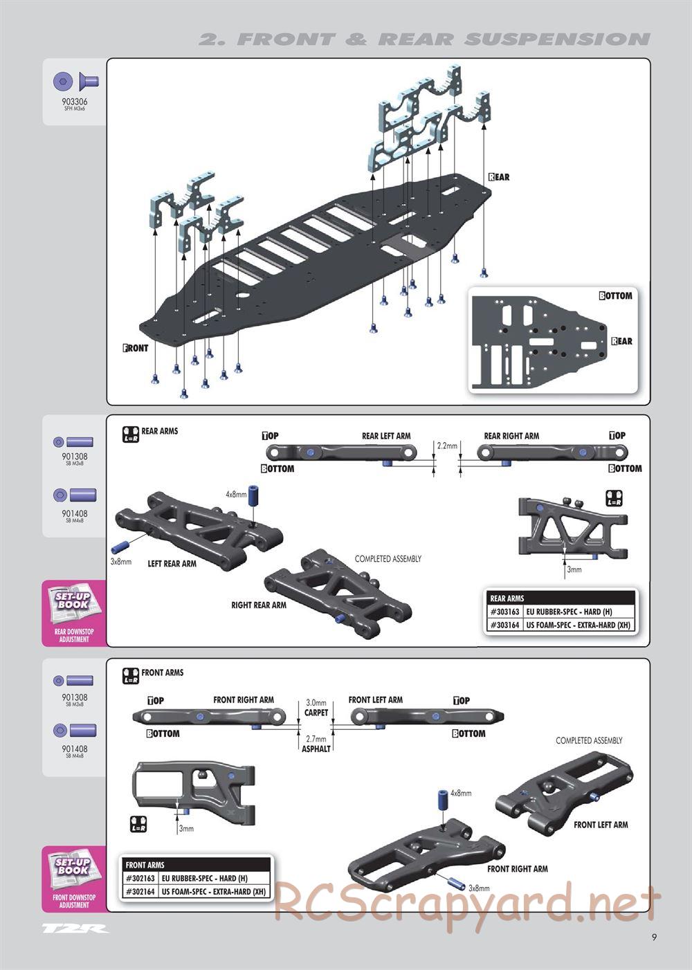 Xray - T2R Pro - Manual - Page 9