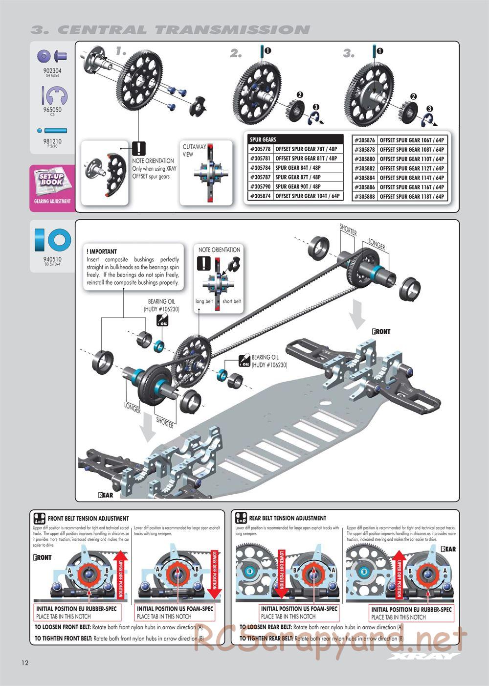 Xray - T2R Pro - Manual - Page 12