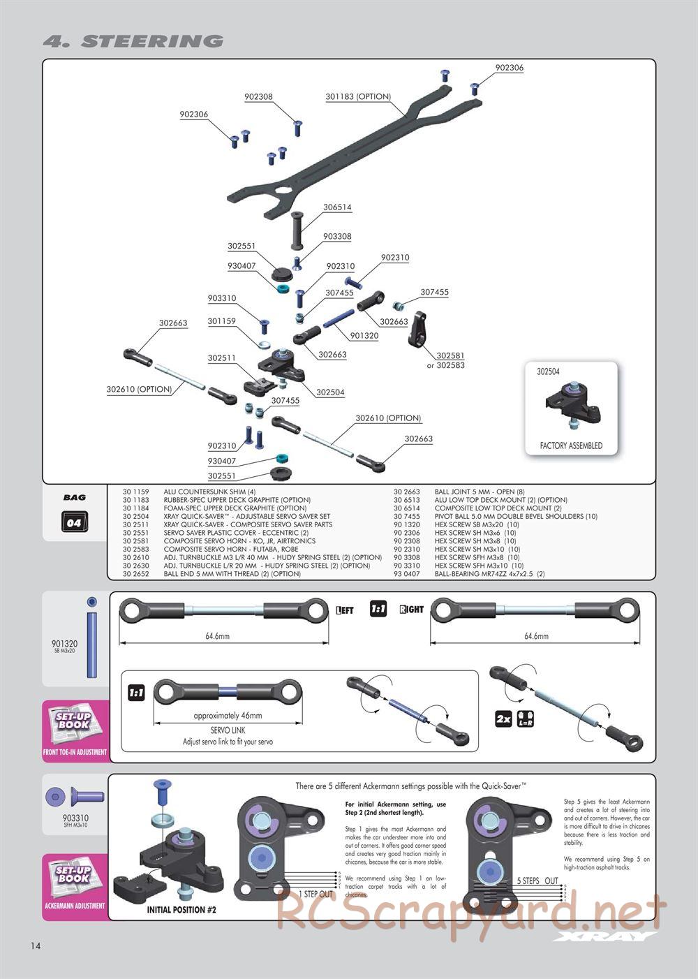 Xray - T2R Pro - Manual - Page 14