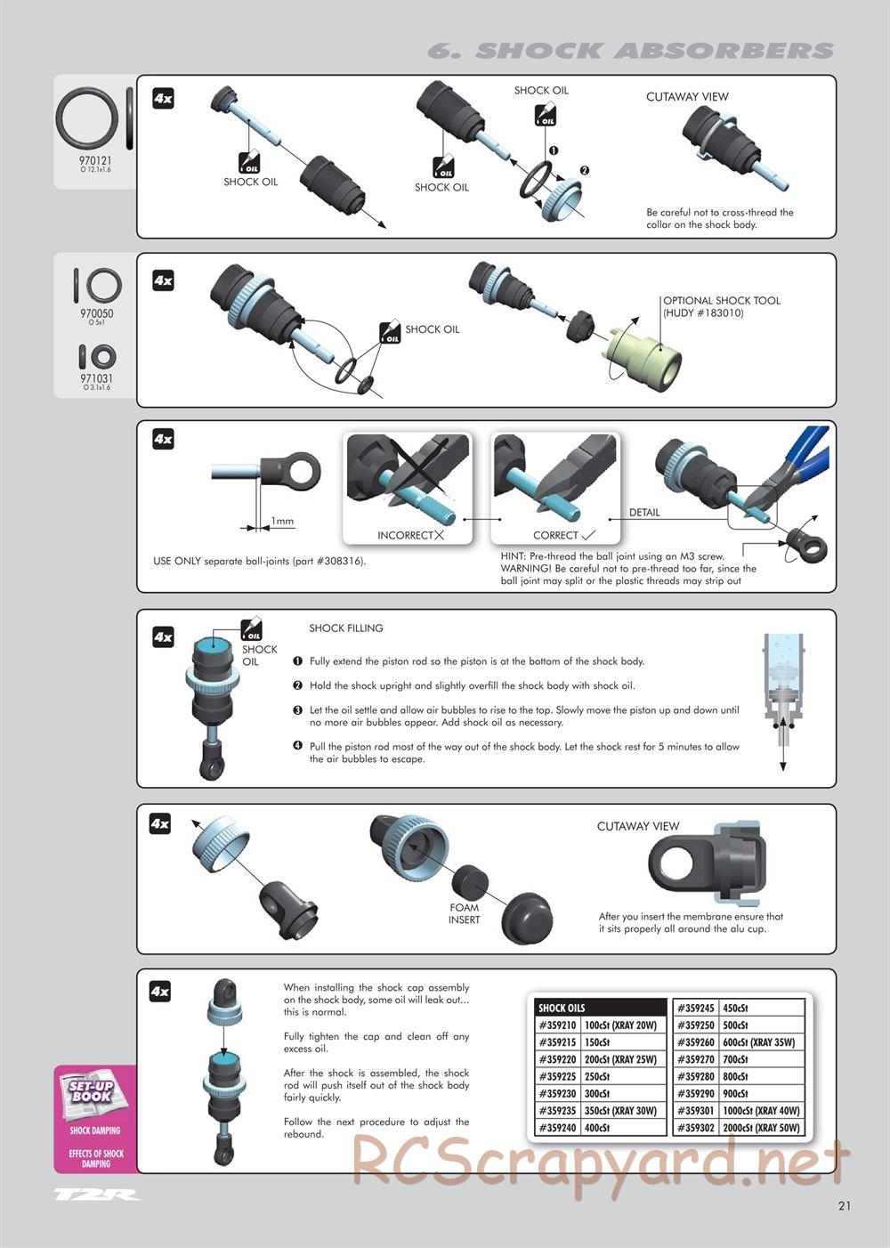 Xray - T2R Pro - Manual - Page 21