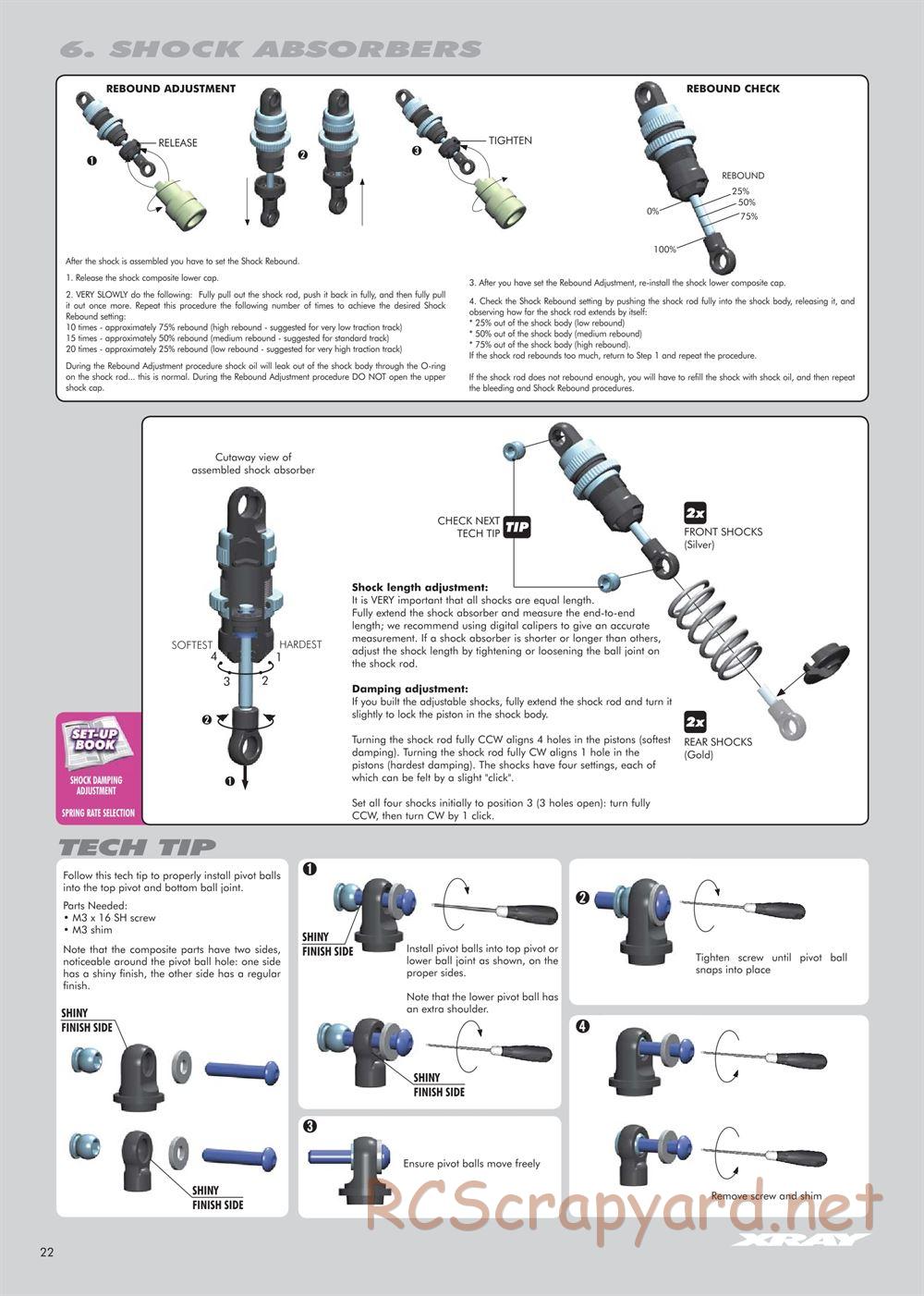 Xray - T2R Pro - Manual - Page 22