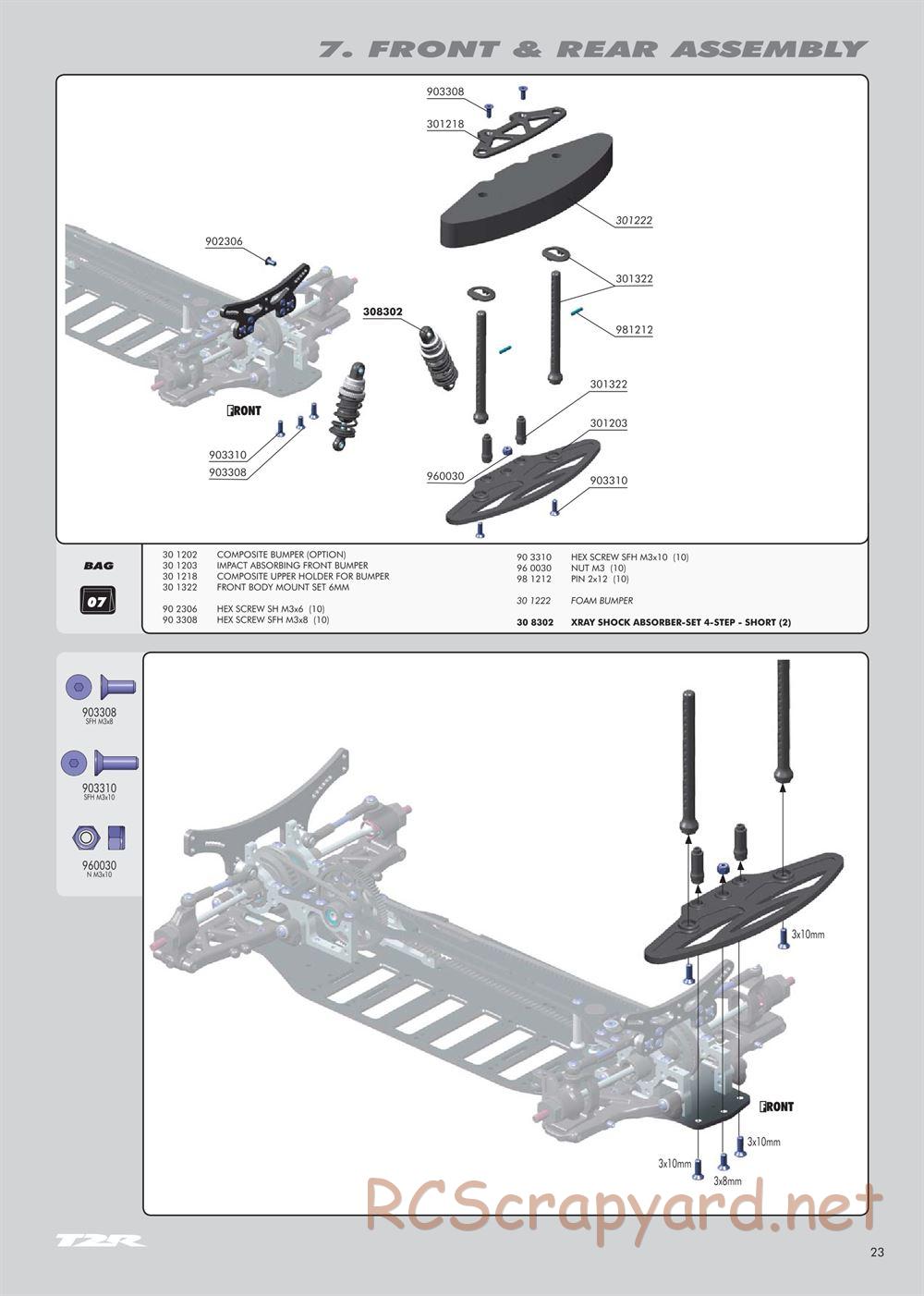 Xray - T2R Pro - Manual - Page 23
