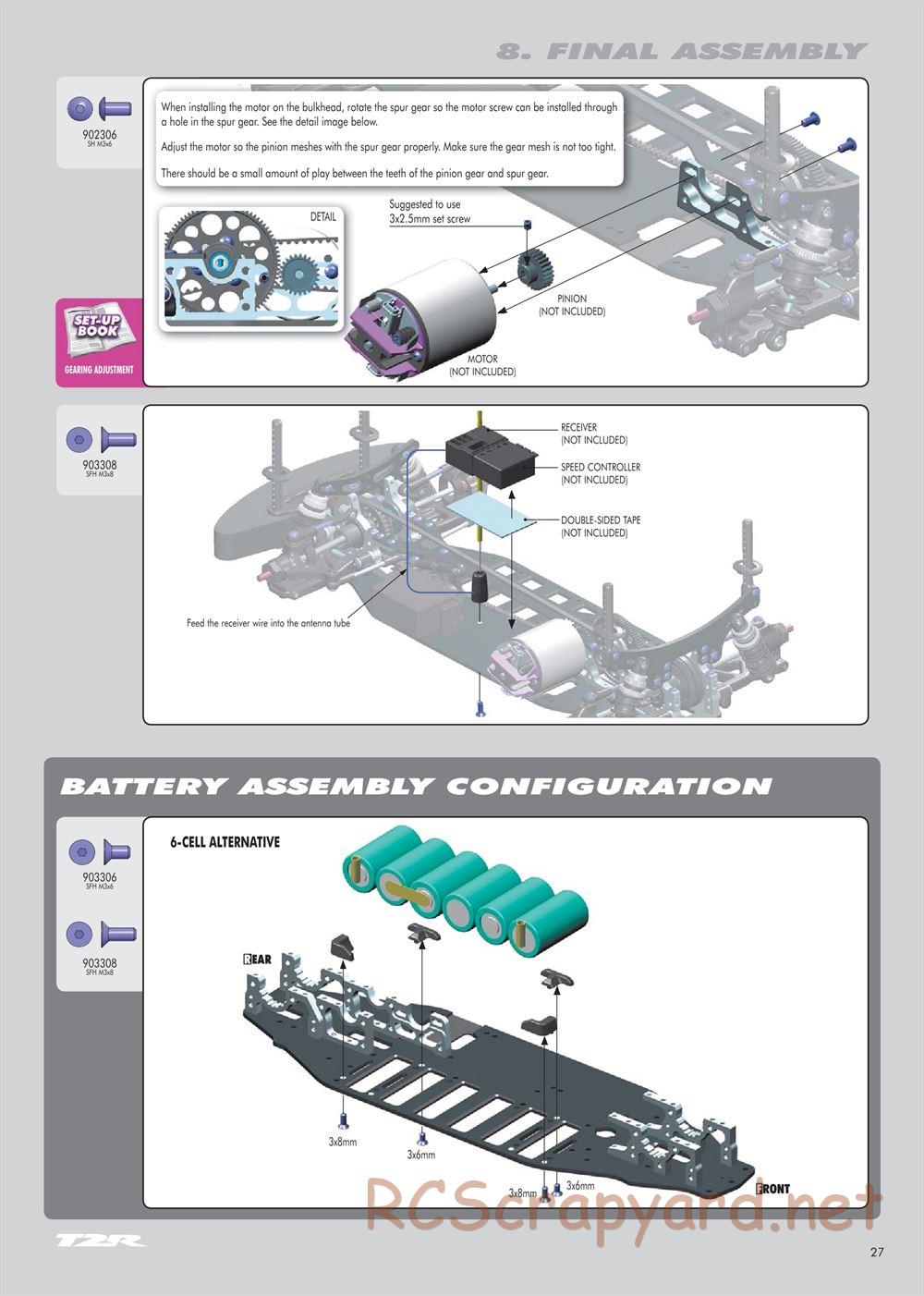 Xray - T2R Pro - Manual - Page 27