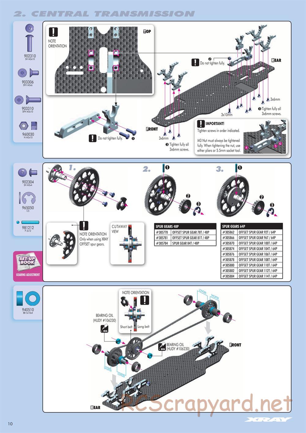 Xray - T4 - Manual - Page 10