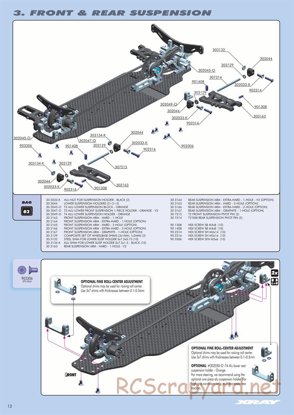 Xray - T4 - Manual - Page 12