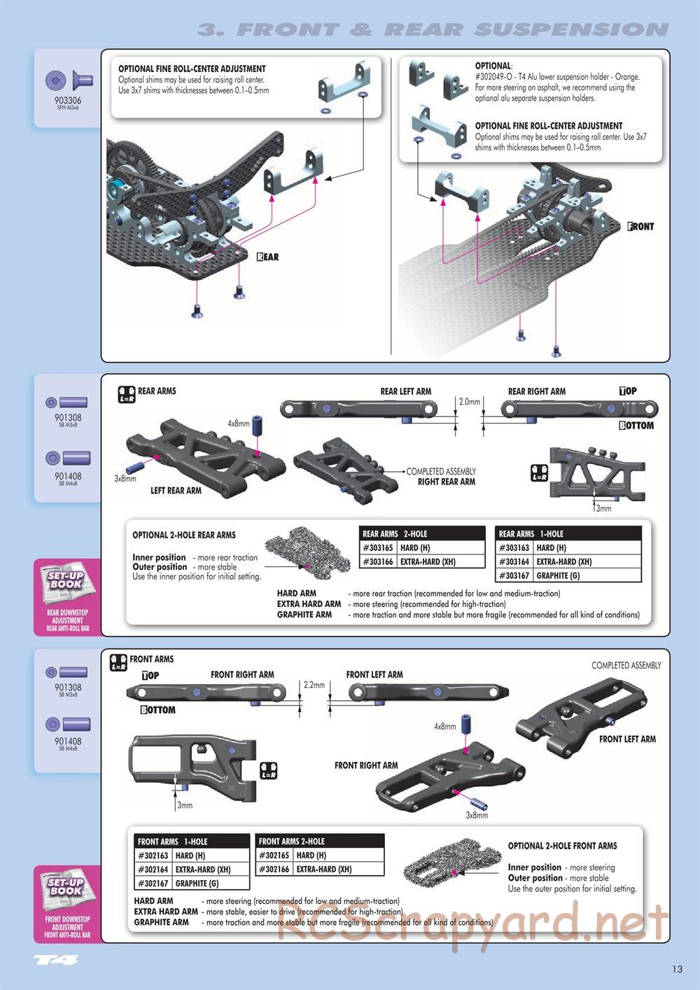 Xray - T4 - Manual - Page 13