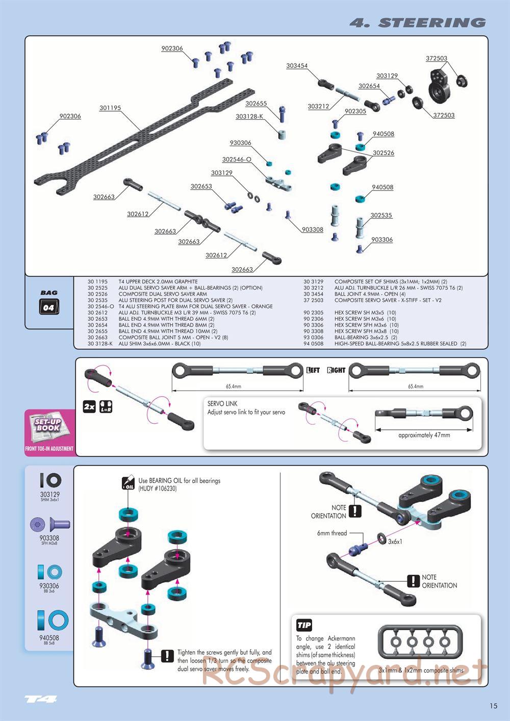 Xray - T4 - Manual - Page 15