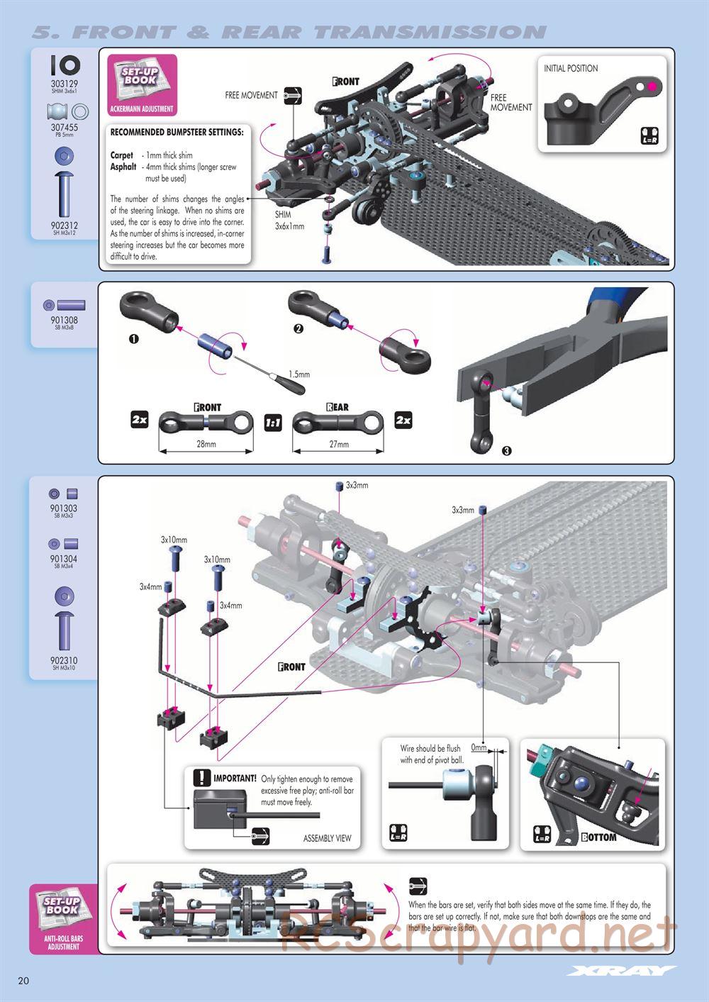 Xray - T4 - Manual - Page 20