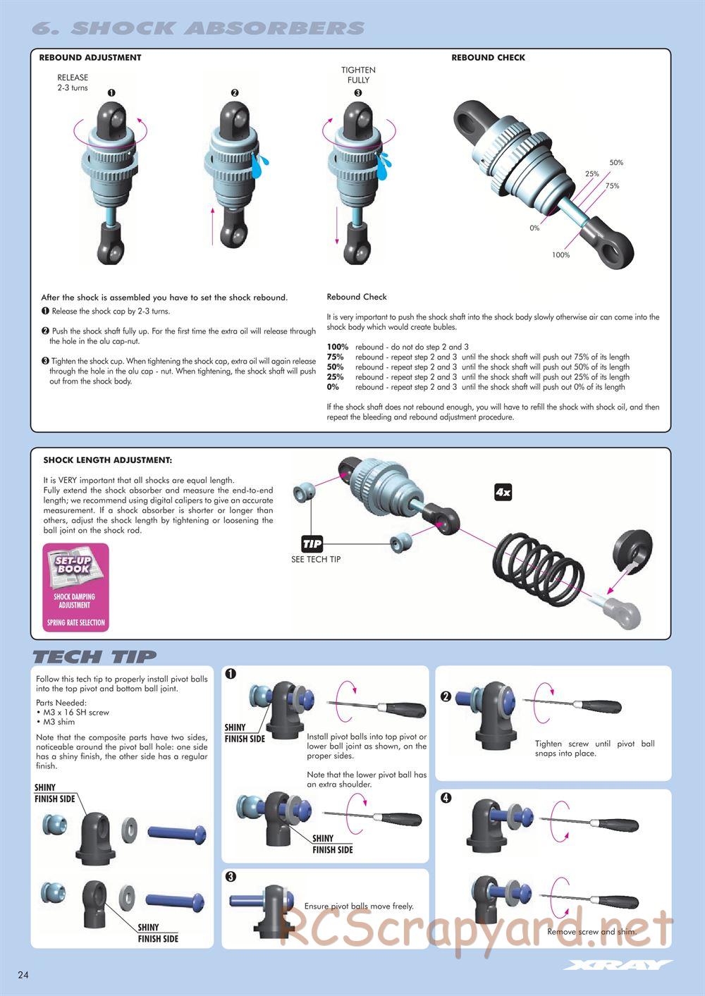 Xray - T4 - Manual - Page 24