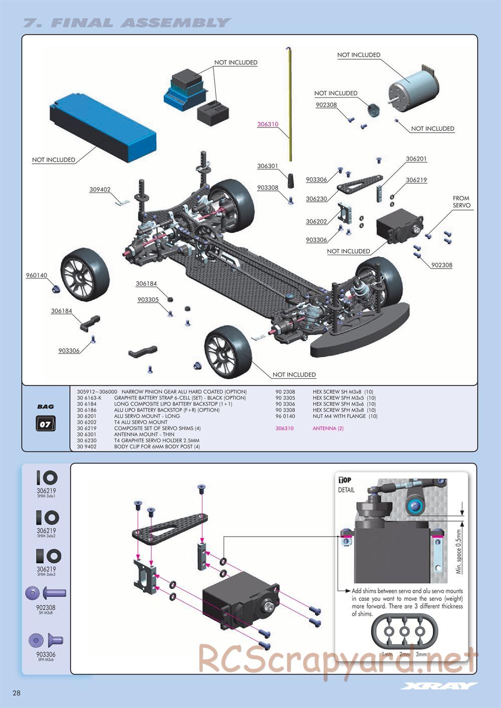 Xray - T4 - Manual - Page 28