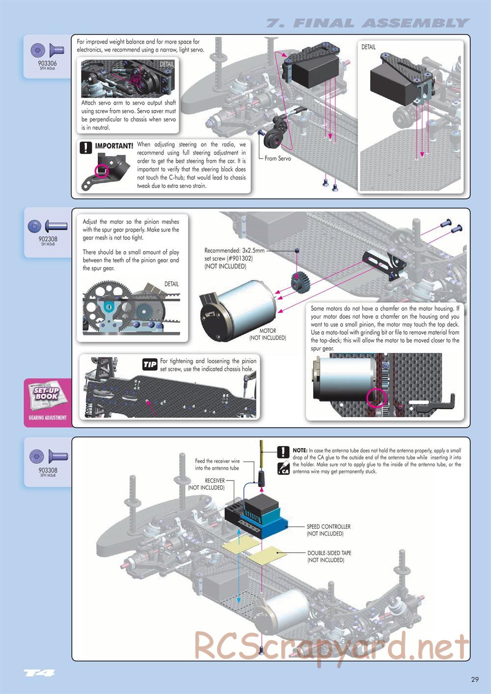 Xray - T4 - Manual - Page 29