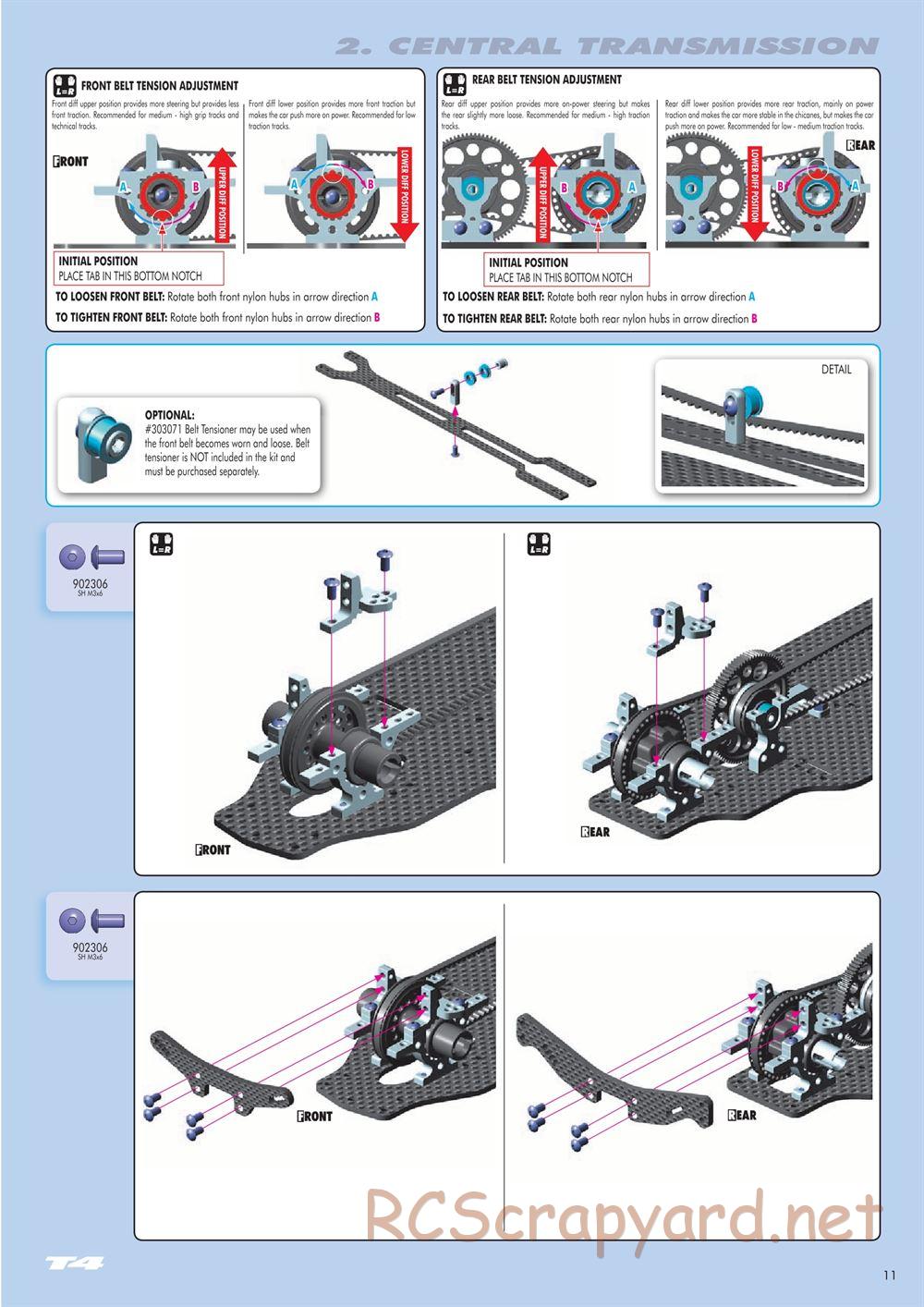 Xray - T4 2014 Specs (T4'14) - Manual - Page 11