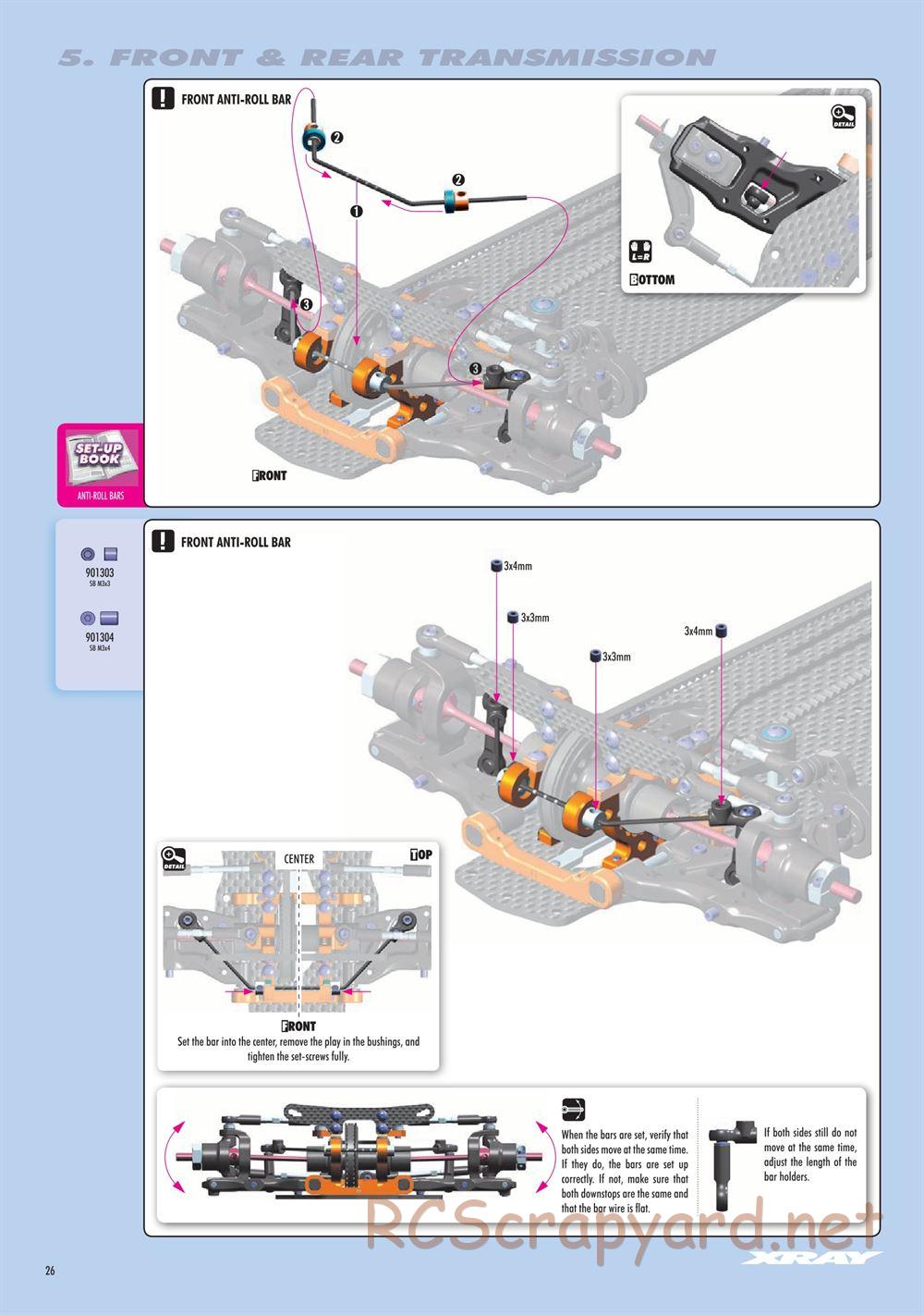 Xray - T4 2019 Specs (T4'19) - Manual - Page 26