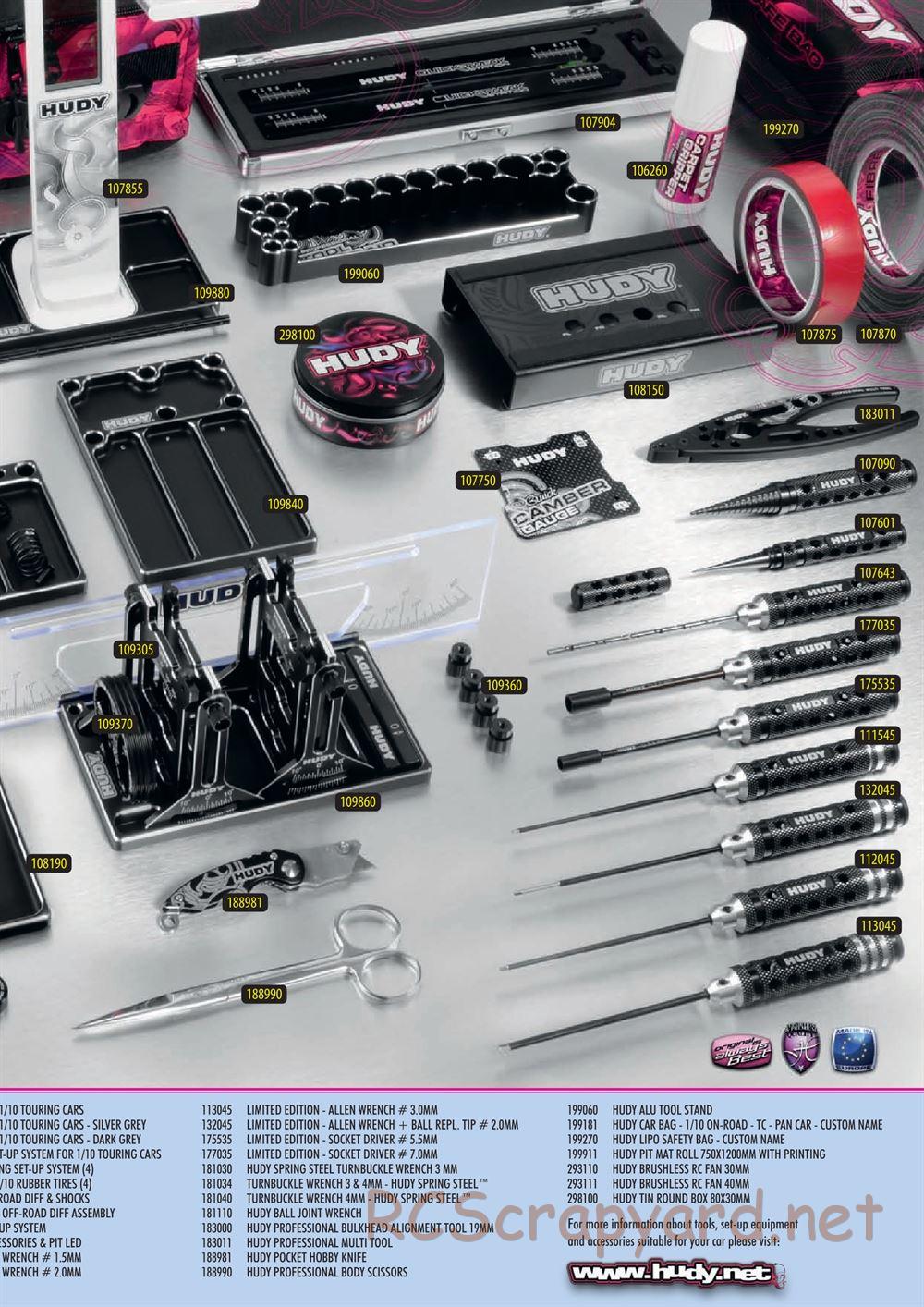 Xray - T4 2020 Specs (T4'20) Alu Edition - Manual - Page 45