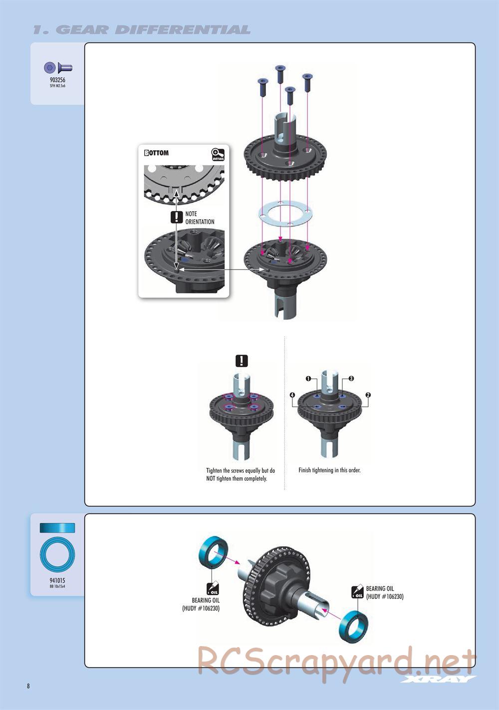 Xray - T4F 2020 (T4F'20) - Manual - Page 8