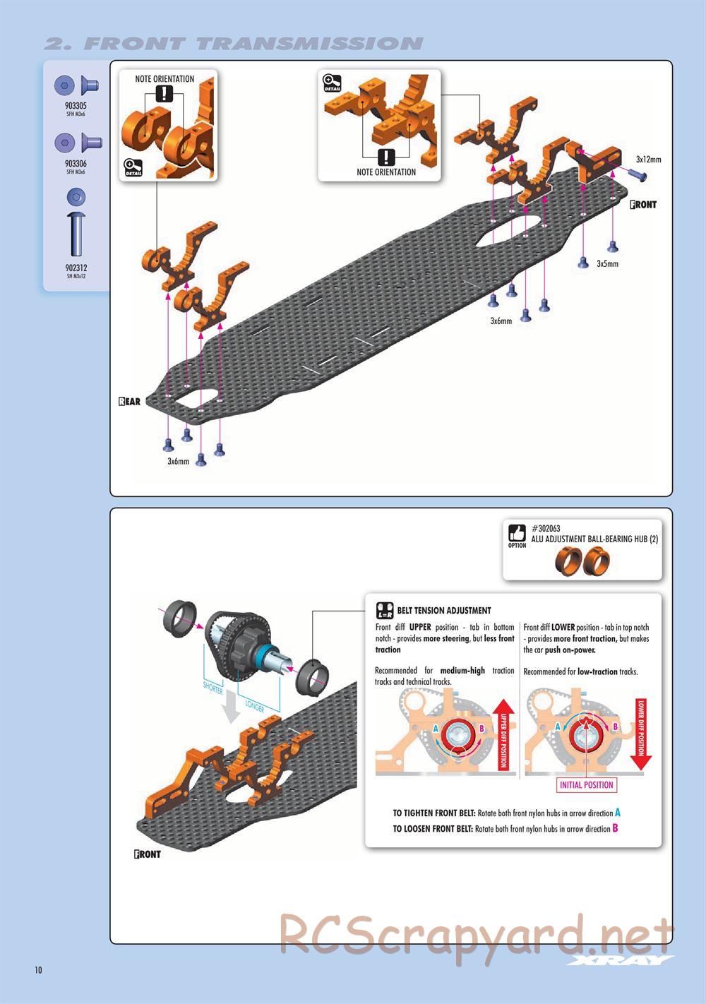 Xray - T4F 2020 (T4F'20) - Manual - Page 10