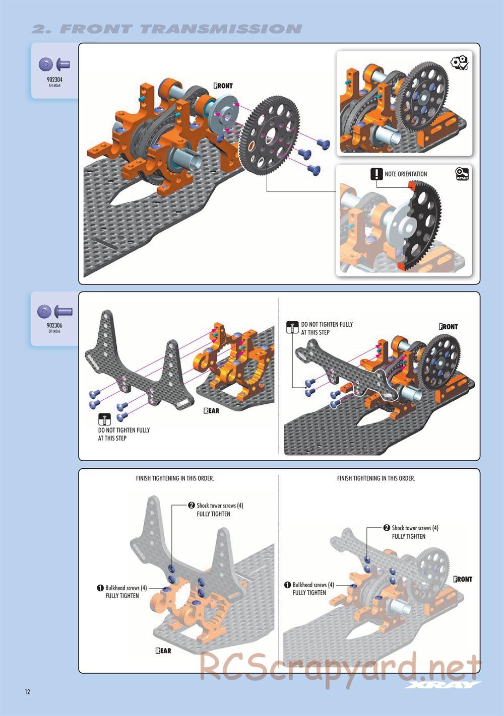 Xray - T4F 2020 (T4F'20) - Manual - Page 12