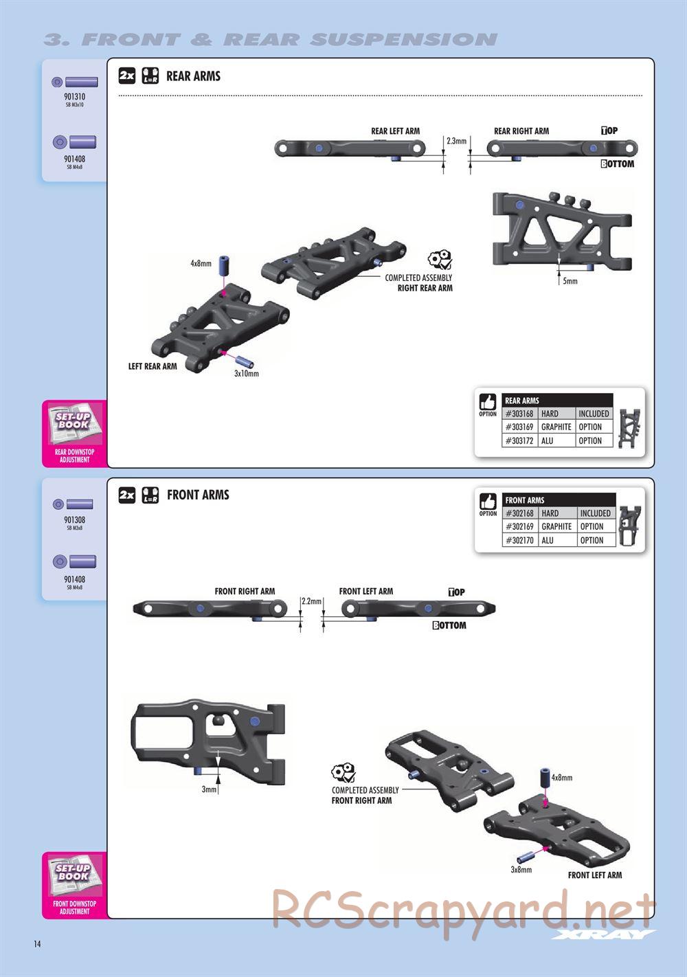 Xray - T4F 2020 (T4F'20) - Manual - Page 14
